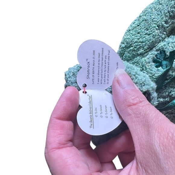 TY beanie baby vintage Shamrock - Picture 2 of 3